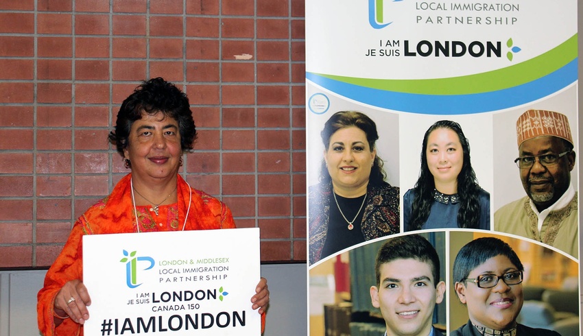 Dr. Sethi is featured in the I am London campaign during November