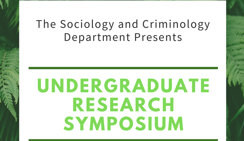 Sociology/Criminology Student Research Symposium