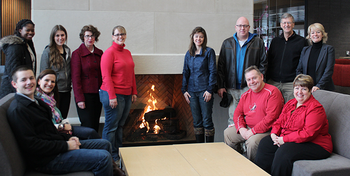 King's welcomed principals and guidance counsellors for Valentine's breakfast