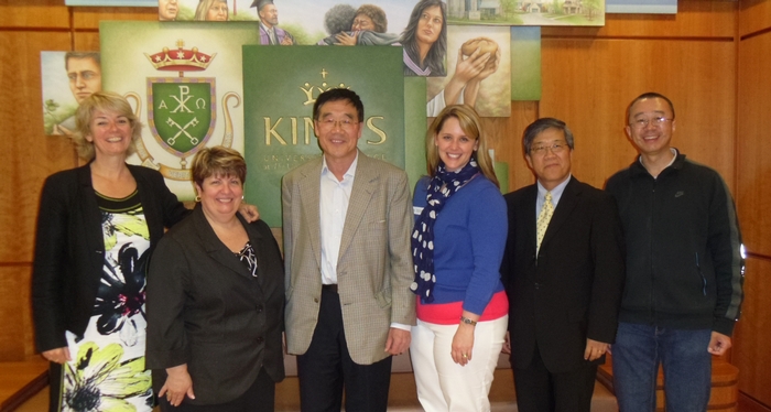Visitor from Renmin University, Beijing