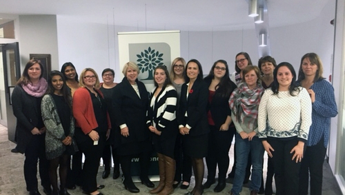 King's mentees spend an afternoon with Deputy Premier Deb Matthews