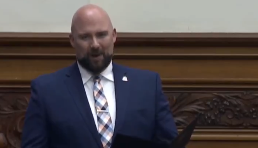 MPP Terence Kernaghan recognizes The King's Promise in Legislature
