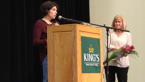King's student wins the Live Your Dream Award