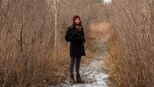 King's student completing her thesis at a retreat centre in Peru
