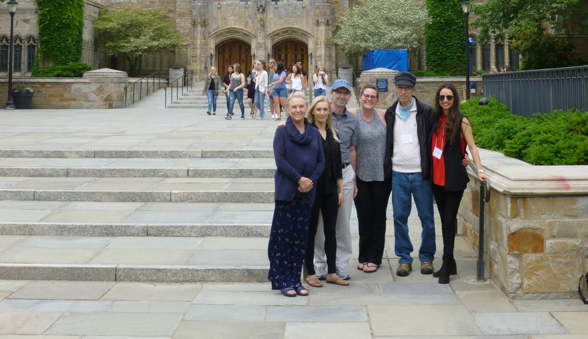 Psychology professor gives lecture at Yale