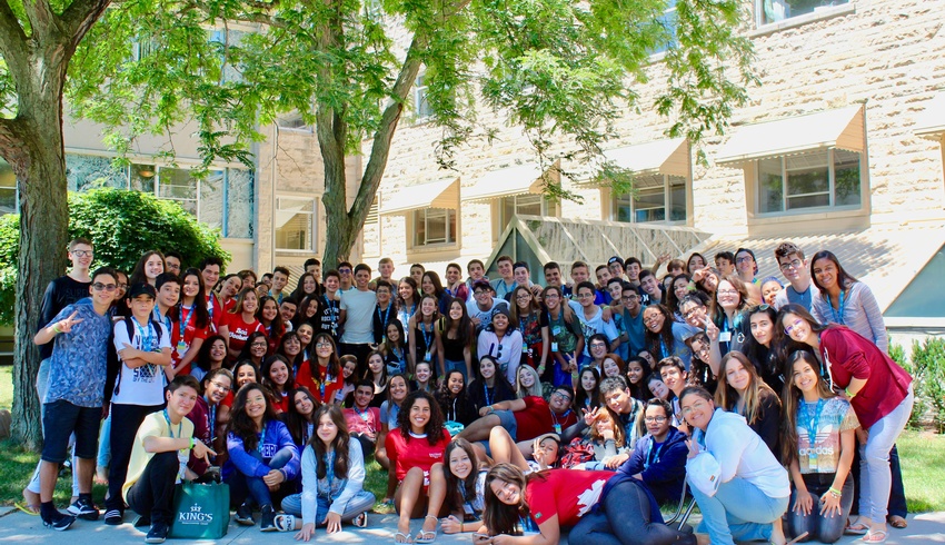 King's welcomes students from Brazil for summer programming