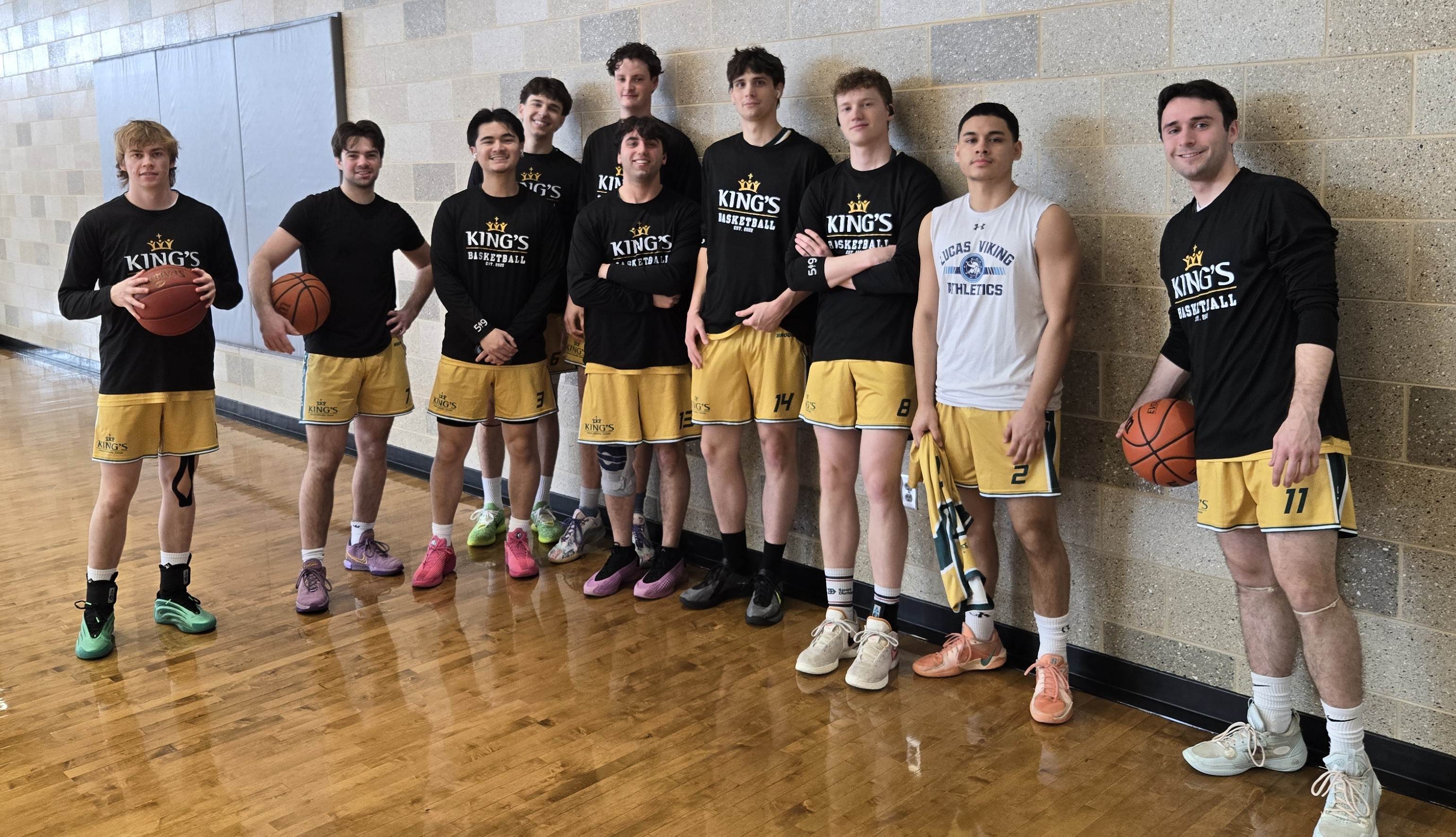 King's extramural basketball team